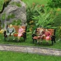 ŁAWKA ŁAWECZKA DO PARKU W SKALI H0 1:87 AAP 2 SZTUKI