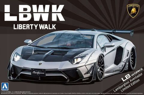 MODEL DO SKLEJANIA AOSHIMA LAMBORGHINI AVENTADOR LIBERTY WALK 1:24 AO05993