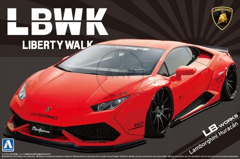 MODEL DO SKLEJANIA AOSHIMA LAMBORGHINI HURACAN LIBERTY WALK 1:24 AO05988