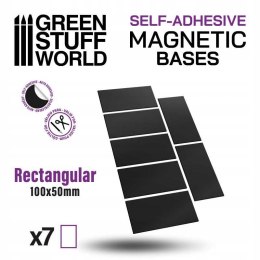NAKLEJKA MAGNETYCZNA NAKLEJKI PROSTOKĄTNE 100X50 MM GREEN STUFF WORLD 10860