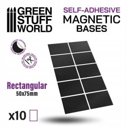 NAKLEJKA MAGNETYCZNA NAKLEJKI PROSTOKĄTNE 50X75 MM GREEN STUFF WORLD 10859