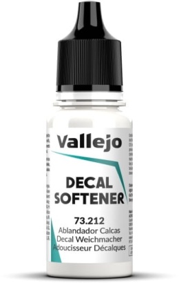 VALLEJO DECAL SOFTENER 18 ML ZMIĘKCZACZ DO KALKOMANI 73212