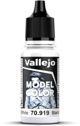VALLEJO FARBA MODEL COLOR 002 COLD WHITE 70919