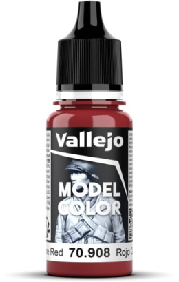 VALLEJO FARBA MODEL COLOR 030 CARMINE RED 70908