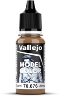 VALLEJO FARBA MODEL COLOR 18 ML 015 BROWN SAND 70876