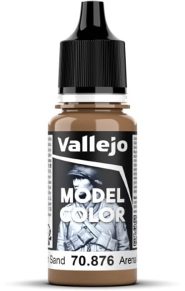 VALLEJO FARBA MODEL COLOR 18 ML 015 BROWN SAND 70876