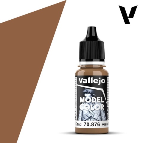 VALLEJO FARBA MODEL COLOR 18 ML 015 BROWN SAND 70876 VALLEJO FARBA MODEL COLOR 18 ML 015 BROWN SAND 70876
