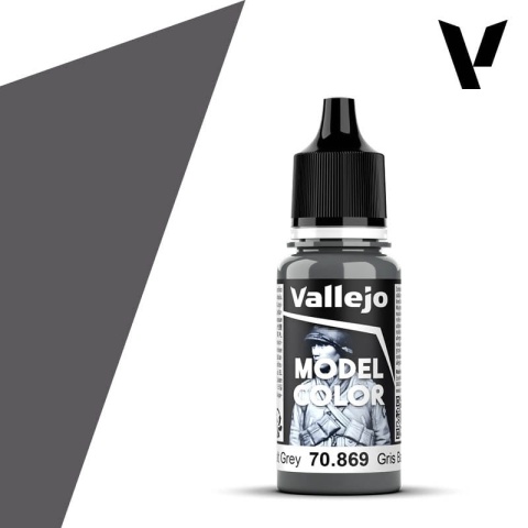 VALLEJO FARBA MODEL COLOR 18 ML 187 BASALT GREY 70869 VALLEJO FARBA MODEL COLOR 18 ML 187 BASALT GREY 70869
