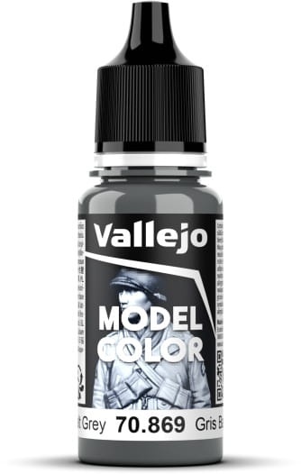 VALLEJO FARBA MODEL COLOR 18 ML 187 BASALT GREY 70869 VALLEJO FARBA MODEL COLOR 18 ML 187 BASALT GREY 70869