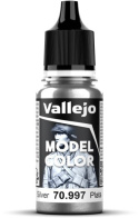 VALLEJO FARBA MODEL COLOR 171 SILVER 70997 SREBRNY