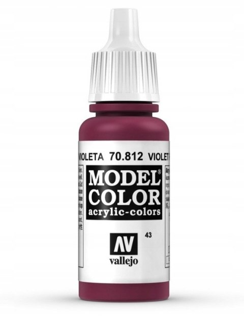 VALLEJO FARBA MODEL COLOR VIOLET RED 70812