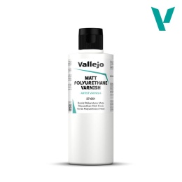 VALLEJO POLYURETHANE MAT VARNISH 200 ML 27651