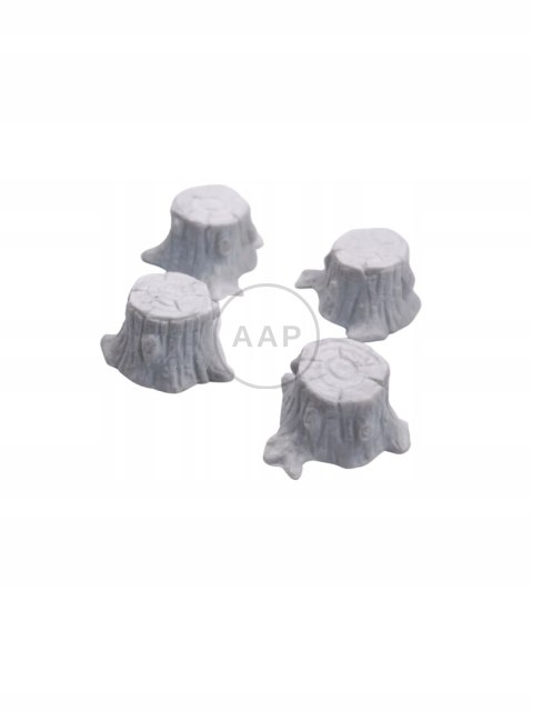 ZESTAW MINIATUROWYCH PNI DRZEW DO MAKIET 4 SZT - H0 1:87