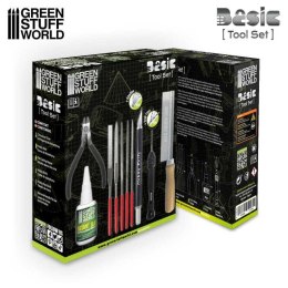 ZESTAW NARZĘDZI MODELARSKICH DLA POCZĄTKUJĄCYCH GREEN STUFF WORLD 11634