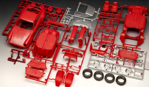 ZESTAW UPOMINKOWY REVELL 05634 1:24 - PORSCHE 911 TURBO (50. ROCZNICA)