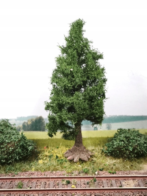 AAP MINIATUROWE DRZEWKO NA MAKIETĘ / DIORAMĘ 12 CM T0227-2