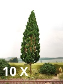 DRZEWKO NA MAKIETĘ / DIORAMĘ 16 cm 10 szt S0801160