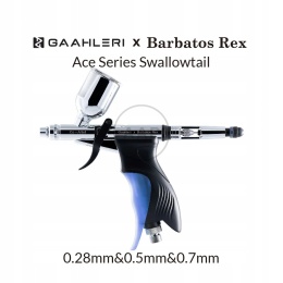 GAAHLERI 42564 AEROGRAF SWALLOWTAIL BARBATOS 0,28 0,5 0,7 MM - ACE AIRBRUSH