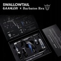 GAAHLERI 42564 AEROGRAF SWALLOWTAIL BARBATOS 0,28 0,5 0,7 MM - ACE AIRBRUSH