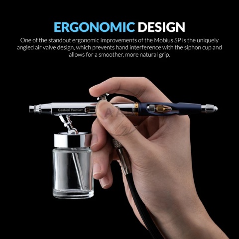 GAAHLERI Aerogram Premium Series GHPM-Mobius SP 0.3 & 0.5mm Airbrush