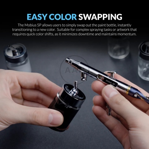 GAAHLERI Aerogram Premium Series GHPM-Mobius SP 0.3 & 0.5mm Airbrush