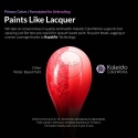 GAAHLERI - KALEIDO COLOR WORKS - ZESTAW 12 FARB 20 ML DO AEROGRAFU + GRATIS