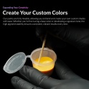 GAAHLERI - KALEIDO COLOR WORKS - ZESTAW 12 FARB 20 ML DO AEROGRAFU + GRATIS