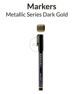 GAAHLERI - MARKER METALICZNY DARK GOLD 1 SZTUKA MS08
