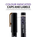 GAAHLERI - MARKER METALICZNY DARK STEEL 6 SZTUK GM-MS03-6
