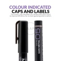 GAAHLERI - MARKER METALICZNY GUN METAL 6 SZTUK GM-MS05-6