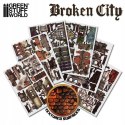 GREEN STUFF WORLD - BROKEN CITY - TERENY DO MAKIET 2428