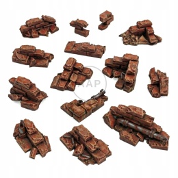 GREEN STUFF WORLD - DRUK 3D - RUINY MURU CEGLANEGO 12747