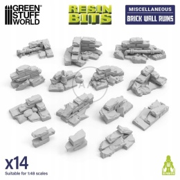 GREEN STUFF WORLD - DRUK 3D - RUINY MURU CEGLANEGO 12747