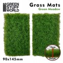 GREEN STUFF WORLD - MATA Z TRAWY DO CIĘCIA 90x145 mm GREEN MEADOW 10337