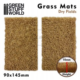 GREEN STUFF WORLD - MATA Z TRAWY DO CIĘCIA 90x145 mm SUCHA ŁĄKA 10340