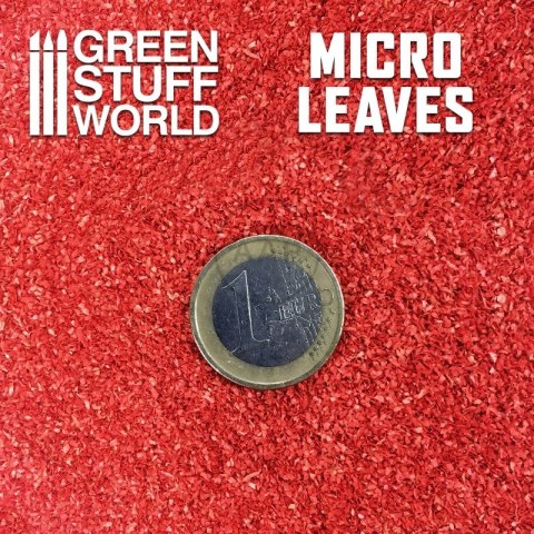 GREEN STUFF WORLD - MINIATUROWE LIŚCIE CZERWONE 15 g 10612