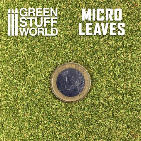 GREEN STUFF WORLD - MINIATUROWE LIŚCIE JASNOZIELONE 15 g 10788