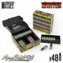 GREEN STUFF WORLD - STARTER SET PAINT - ZESTAW STARTOWY 48 FARB