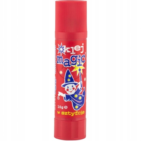 KLEJ BIUROWY W SZTYFCIE MAGIC KAMABEN 10gr CZERWONY