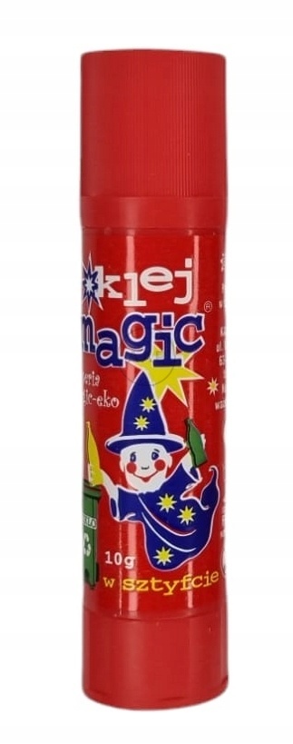 KLEJ BIUROWY W SZTYFCIE MAGIC KAMABEN 10gr CZERWONY