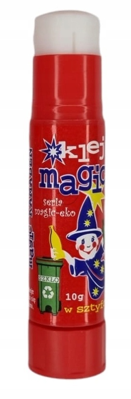 KLEJ BIUROWY W SZTYFCIE MAGIC KAMABEN 10gr CZERWONY