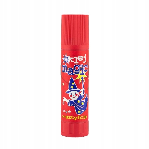 KLEJ BIUROWY W SZTYFCIE MAGIC KAMABEN 20gr CZERWONY
