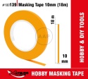 MIRAGE 100139 TAŚMA MASKUJĄCA MASKING TAPE 10mm (18m)