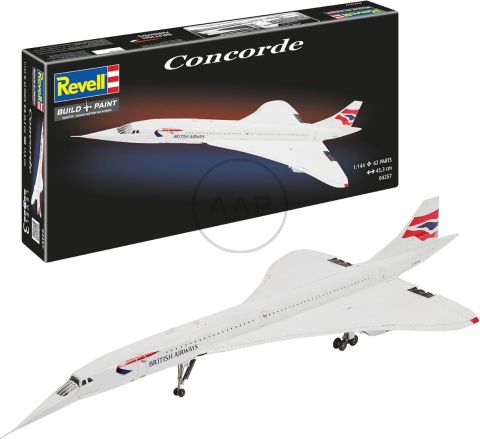 MODEL DO SKLEJANIA REVELL CONCORDE BA/AF 1:144