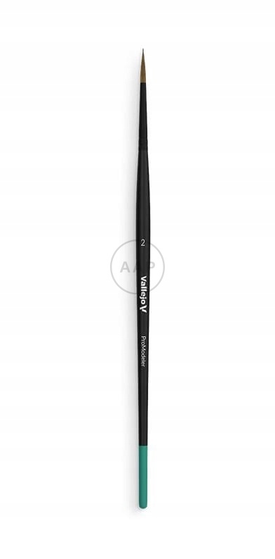 PĘDZEL VALLEJO PRO MODELER NATURAL HAIR ROUND NO. 2 B01002