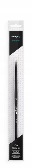 PĘDZEL VALLEJO PRO MODELER NATURAL HAIR ROUND NO. 2/0 B01020