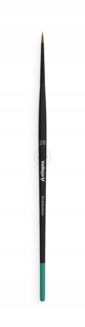 PĘDZEL VALLEJO PRO MODELER NATURAL HAIR ROUND NO. 2/0 B01020