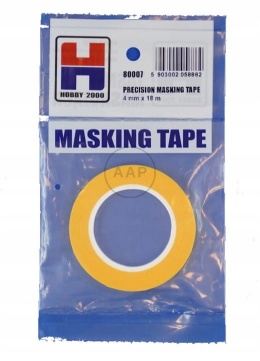 TAŚMA MASKUJĄCA HOBBY 2000 80007 PRECISION MASKING TAPE 4 MM X 18M