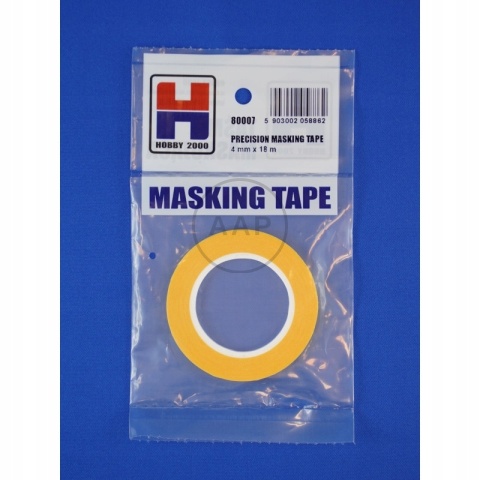 TAŚMA MASKUJĄCA HOBBY 2000 80007 PRECISION MASKING TAPE 4 MM X 18M