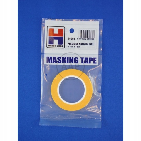 TAŚMA MASKUJĄCA HOBBY 2000 80009 PRECISION MASKING TAPE 5 MM X 18M